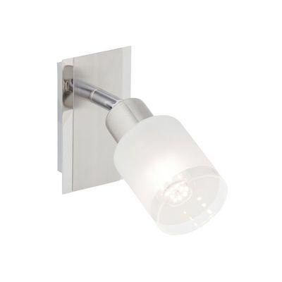 SPOT PATÈRE AVEC INTERRUPTEUR GIORGIA 1X3W E14 ACIER CHROME - BRILLIANT - G05511_77_0