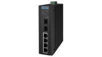 Switch Rail DIN industriel PoE 4 ports 1GB + 2 ports SFP 2GB non managé - Référence: EKI-2706G-2FPI-A_0
