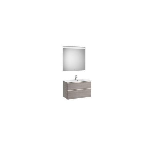 THE GAP PACK CPT 2T 800MM (UNIK+MIROIR) BLANC BRILLANT - ROCA A851528806