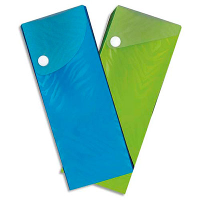 TROUSSE FOURRE-TOUT  RIGIDE A GLISSIERE ET FERMETURE PAR BOUTON PRESSION