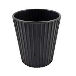 VASCELLA Gobelets canelia PP noir ø 6,5 x 6,9 cm - 13,5 cl (200 unités) - noir plastique polypropylène V123194_0