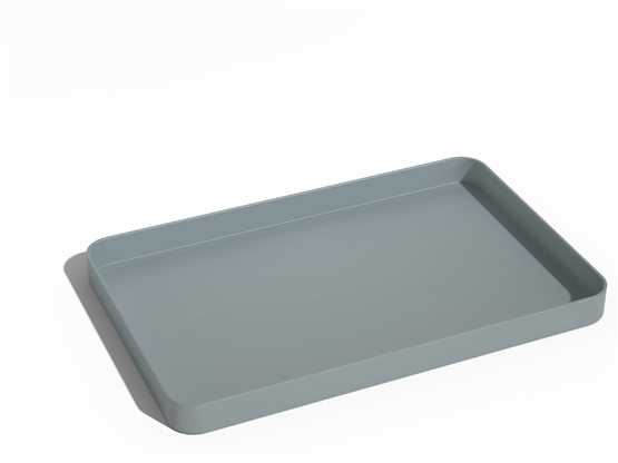 Bac de rétention en plastique rigide sans caillebotis - LABORETEN 8 litres - BACPV8/G_0