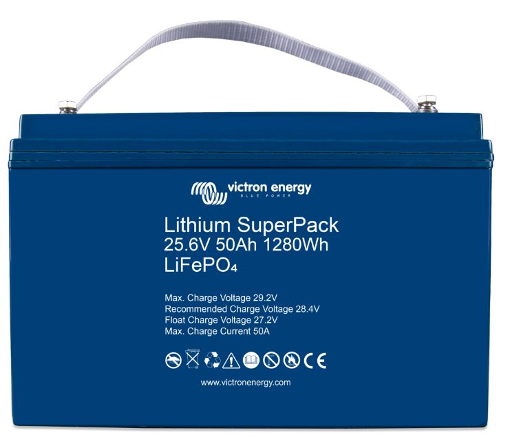 Batterie lithium 50ah 24v SUPERPACK VICTRON bms intégré_0