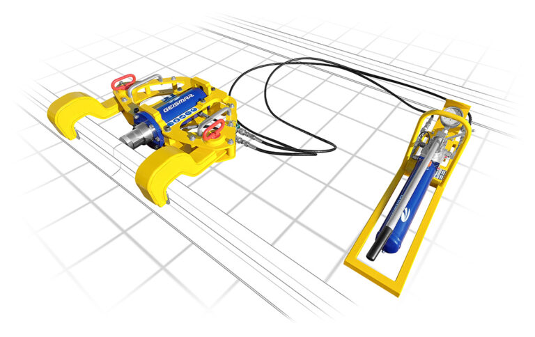 Cintreuse hydraulique légère Bend Hornet JLP 75 - Pour rails Vignole, lames d'aiguillage et rails de contact_0