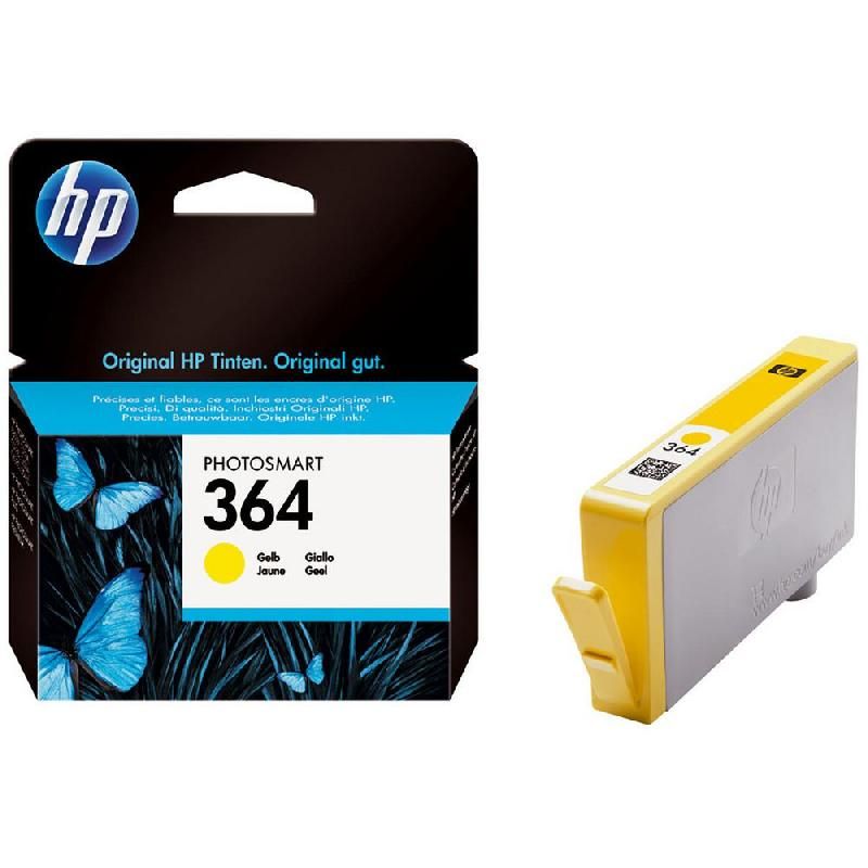 HEWLETT PACKARD CARTOUCHE D'ENCRE 364 (CB320EE#BA1) - COULEUR: JAUNE