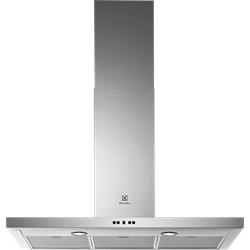 Hotte décorative EFB90981OX - élégance discrète avec commandes électroniques et éclairage LED_0