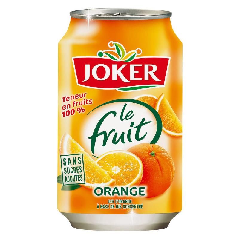 JOKER BOITES DE JUS D'ORANGE JOKER 33 CL (LOT DE 24)