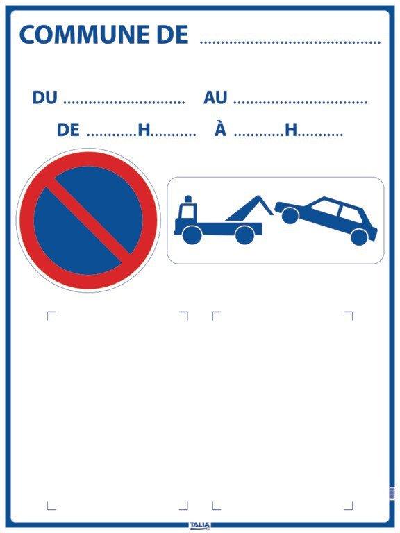 Panneau d'affichage arrete municipal_0
