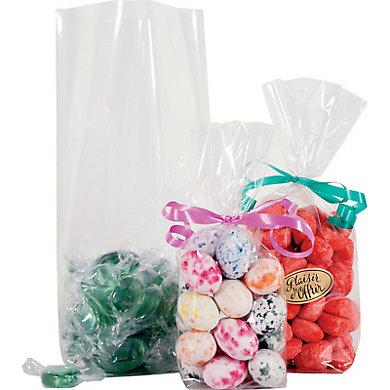 Sachet écorné 12 x 22,5 - en polypropylène orienté (OPP) - perméable pour laisser respirer le produit_0