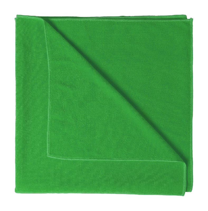 Serviette microfibre - 310 g/m² - Couleur verte - 370 g_0