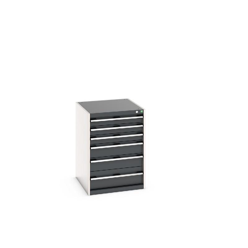 Armoire à tiroirs Cubio SL-679-6.3 - Réf : 40027088 - 6 tiroirs en acier avec charge admissible 1,5 tonne_0