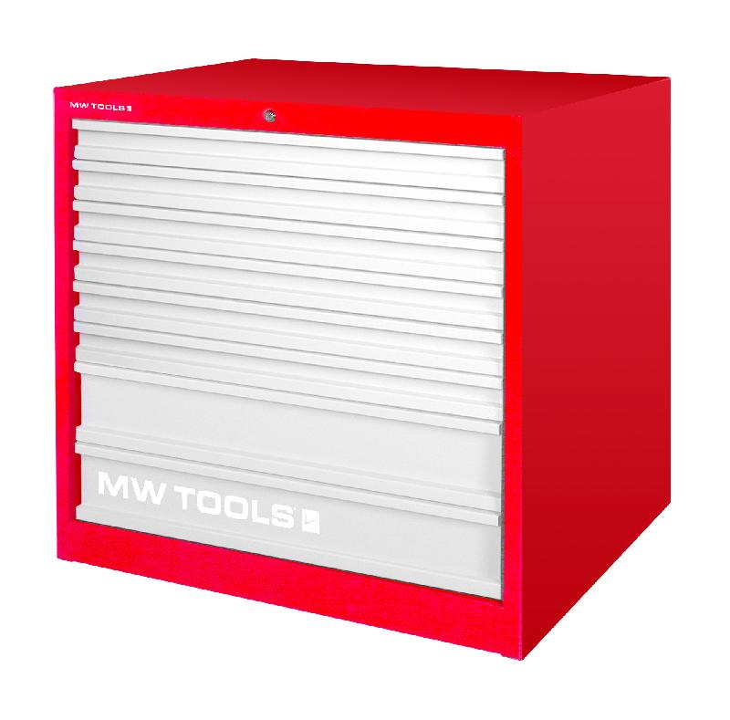 Armoire d'atelier 8 tiroirs robuste master - 1050mm de large et hauteur 950mm MW Tools DELK0805R_0
