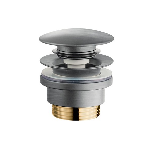 BONDE LAVABO UP&DOWN LAITON NF METAL BROSSE 5-55 MM ROBINETTERIE VIDAGES - CRISTINA ONDYNA UD42577