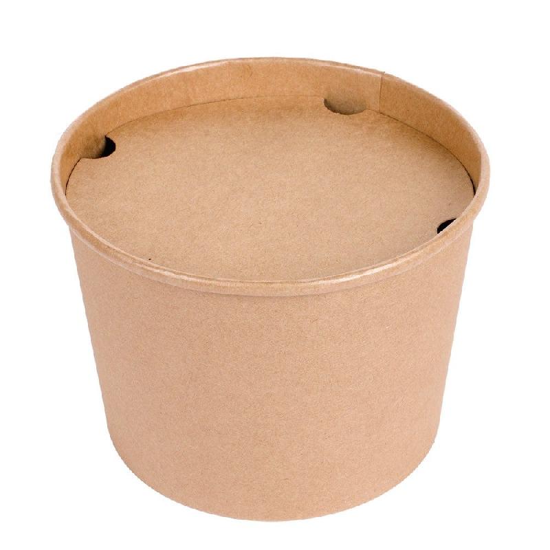 Bucket poulet av/couvercle kraft 1920 ml Ø16,8/13,9x12,3cm naturel - par 300_0