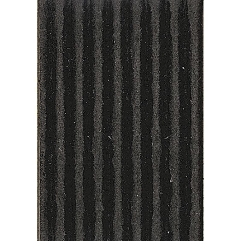 CARTON ONDULÉ, PAQUET DE 10 FEUILLES MOYENNE CANNELURE 300G/M2 AU FORMAT 50X70CM - NOIR - LOT DE 2
