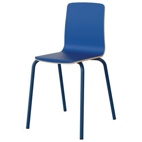 CHAISE MALIBU 4P T7 COQUE BLEU DELF U525 / ALU BLEU 5005 - MANUTAN EXPERT