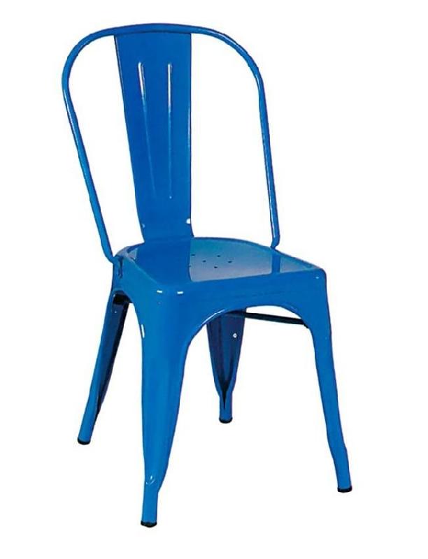 Chaise de restaurant Sedna/RS - métal verni blanc, rouge, orange, noir, vert, bleu, gris, jaune_0