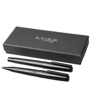 COFFRET CADEAU STYLO DUO GLOSS NOIR - STYLOS PUBLICITAIRES PERSONNALISÉS