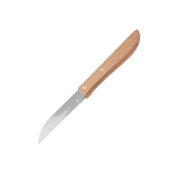 Couteau d'office manche en bois lame de 7,5 cm Nirosta Country - Acier inoxydable 18/10 41712_0
