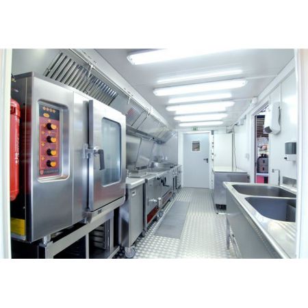 Cuisine préfabriqué très pratique idéale pour un chantier, une école ou un restaurant mobile_0
