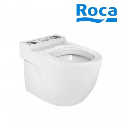 CUVETTE DE WC AU SOL MERIDIAN EN PORCELAINE RONDE ET BLANCHE - ROCA A342248000