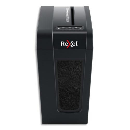 DESTRUCTEUR DE DOCUMENTS  REXEL SECURE X8-SL - COUPE CROISEE - 8 FEUILLES - P4 - CORBEILLE 14 LITRES