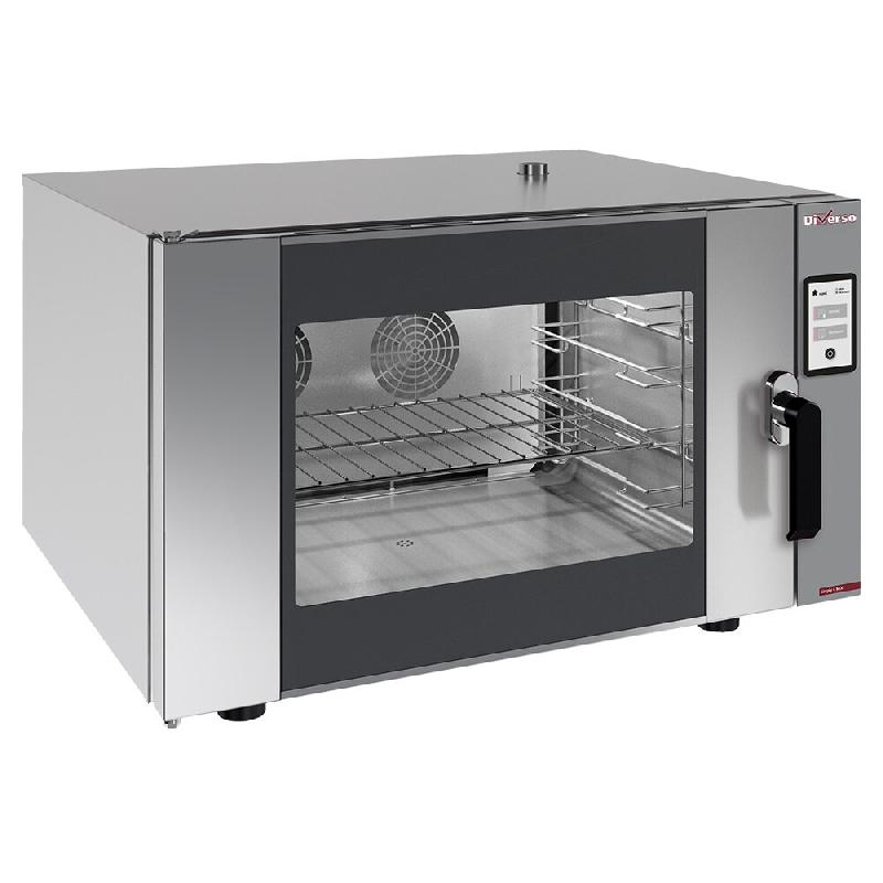 Diamond - Four électrique vapeur-convection, 2 vitesses, TOUCH SCREEN (avec sonde à cœur) - réf. WR-FCV4-DG - gris AKS-WR-FCV4-DG_0
