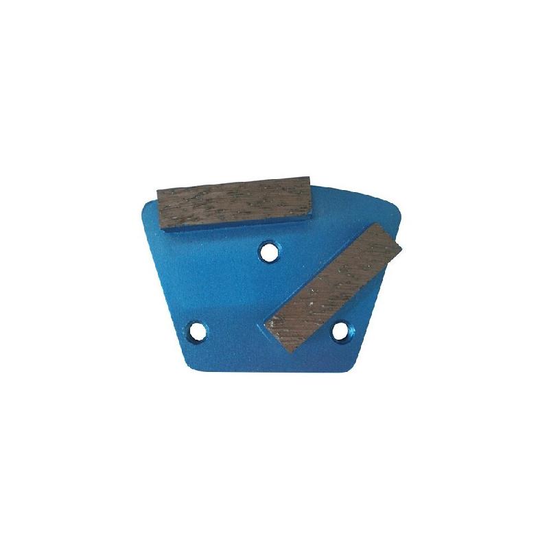 DIAMWOOD EXPERT EN EQUIPEMENT Segment de ponçage diamanté Gr 16 à 3 trous avec connexion M6 - béton très dur ou chape - Diamwood - gris acier 366_0