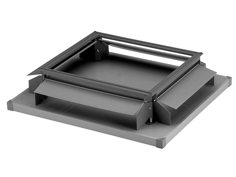 Diffuseur de plafond  pour une répartition uniforme de l'air soufflé dans les bâtiments - Réf : QD1-QD2  -  ORELA_0