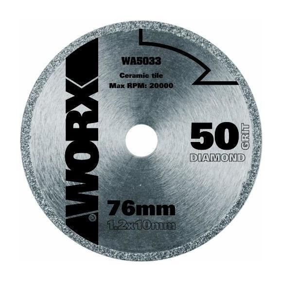 Wa5048 Worx diamant disque de coupe 115mm pour WorxSaw XL 