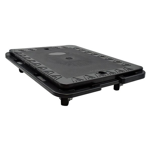 Edimeta Plateau de Transport en Plastique (Charge utile 150Kg) - noir plastique 350803_0