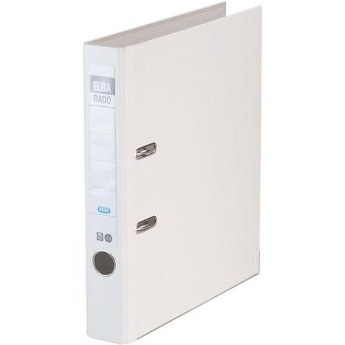 Elba Classeur A4 rado brillant, fin, papier couché, blanc, 1 pièce - blanc 10414WE_0