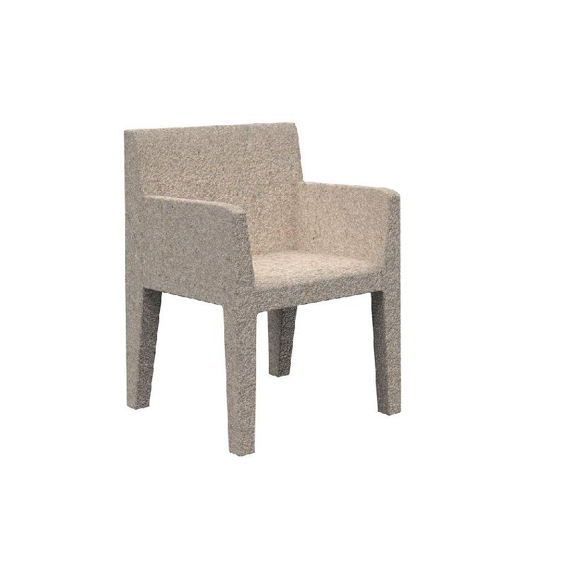 Fauteuil design in & out JUT - granit crème_0