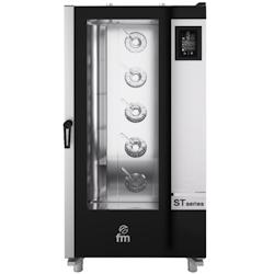 FM Four Mixte Electrique A Injection De Vapeur 880X1200X1865 -20 Niveaux Gn2/1 - 400/3+N/50-60Hz - Puissance 46250W - Panneau Tactile STG-202-V7-T - S_0