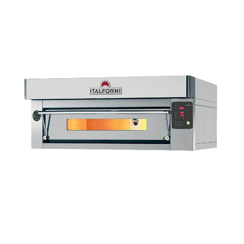 Four à pizza professionnel inox gamme euro 1 chambre 6 pizzas comma... - PEC6DI35_0
