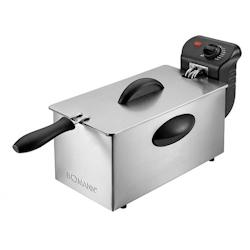 Friteuse en acier inoxydable 3L  FR 2264 CB usage non-intensif Bomann - gris inox 4004470226416_0