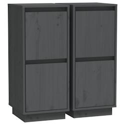 Helloshop26 - Buffet bahut commode armoire meuble de rangement organisateur cuisine salle de séjour salons lot de 2 31,5 x 34 x 75 02_0036835 - 30002_0