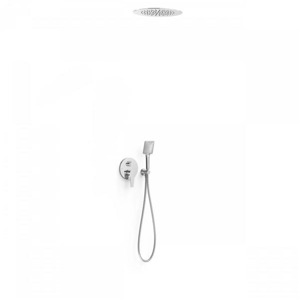 KIT DE DOUCHE ENCASTRÉ RAPID-BOX CHROMÉ - TRES 20528050