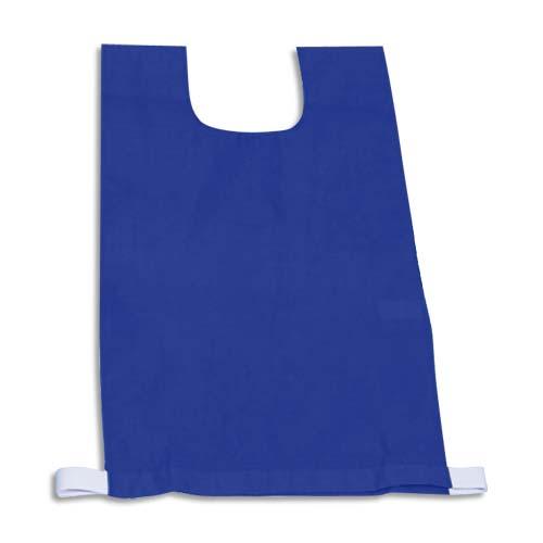 LOT DE 12 CHASUBLES SIMPLES 60 X 35 CM, COLORIS : BLEU