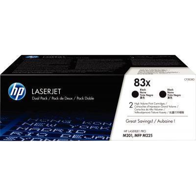 Lot de 2 cartouches laser HP CF283XD noires - haute capacité_0