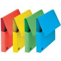 LOT DE 30 - POCHETTE DOCUMENT À SOUFFLET, A4, CARTON, VERT