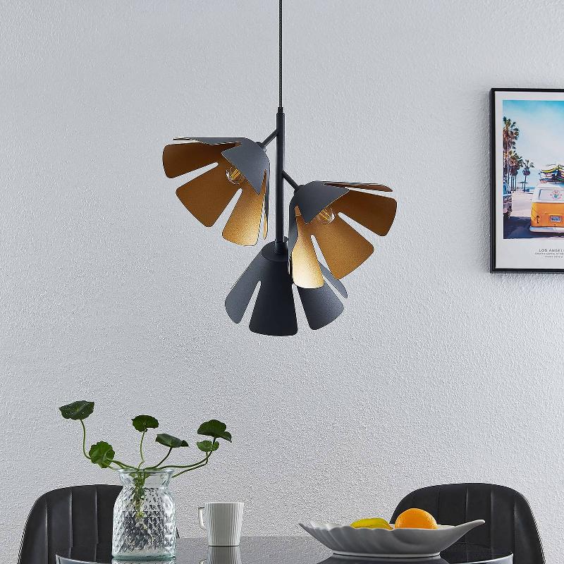 LUCANDE JEMMILY SUSPENSION, À TROIS LAMPES