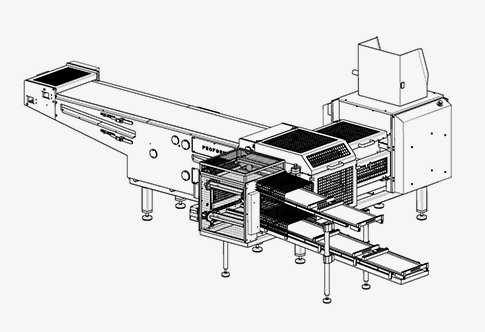 Machine pour confiserie - Empileur PROFORM - Automatisation pour chewing-gum et bubble-gum_0