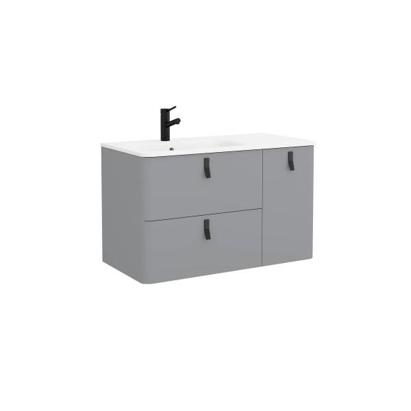 MEUBLE DE SALLE DE BAIN UNIIQ 900 DROITE HUMO - SALGAR 24610