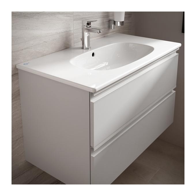 Ideal Standard Tesi Meuble Pour Lavabo 100 X 44 X H 49 Cm Couleur Blanc Laque T0052ov Comparer Les Prix De Ideal Standard Tesi Meuble Pour Lavabo 100 X 44 X H