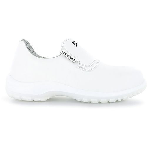 MOCASSIN DE SÉCURITÉ CUISINE HAUT DE GAMME BLANC POINTURE 48 - NORDWAYS