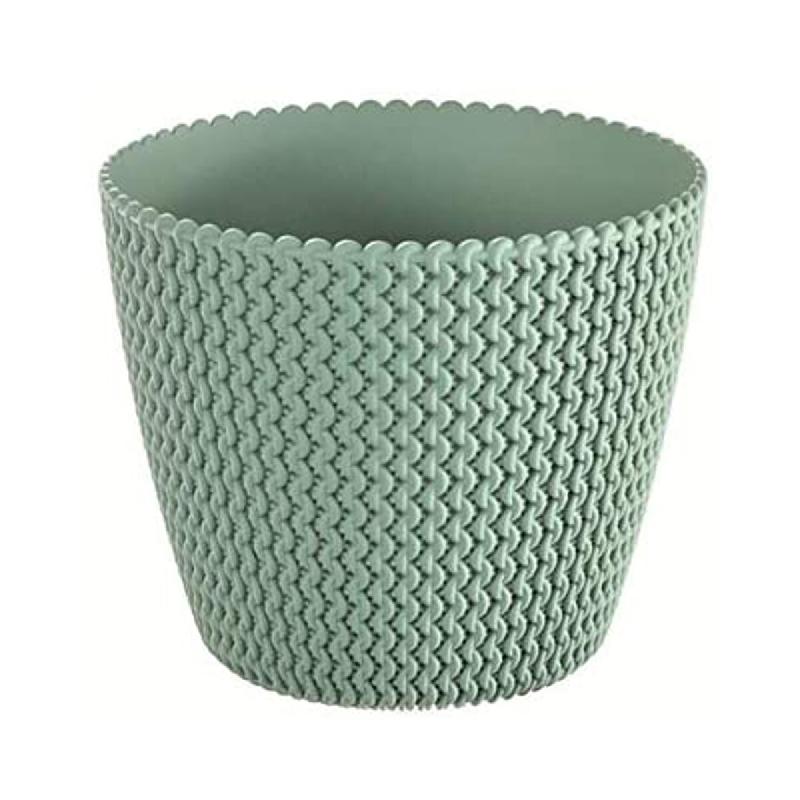 Prosperplast - Pot rond 18,6 L Splofy en plastique, coloris Menthe, Ø34,1x28,9 cm - vert plastique ZA1312_0