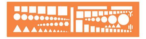 RÈGLE NORMOGRAPHE N°46 SYMBOLES TACTIQUES