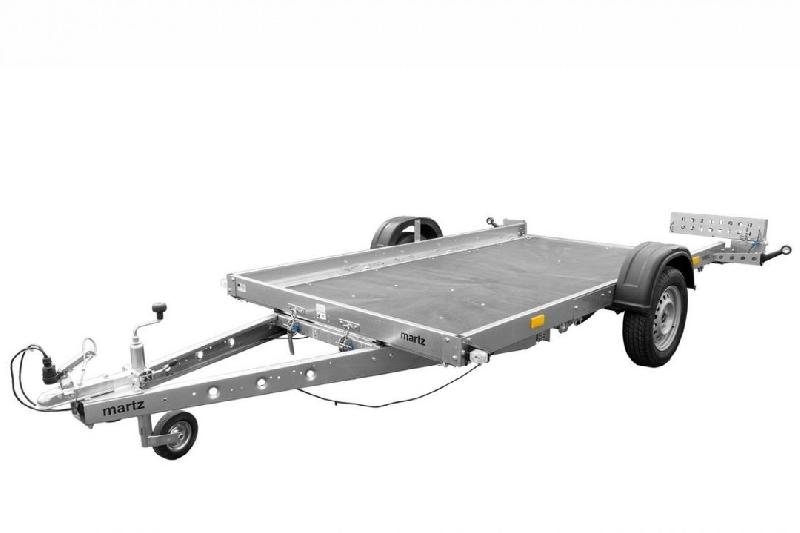 Remorque porte moto-quad - 3,00 X 1,64 M - 750 KG - MARTZ UNILADER 300_0