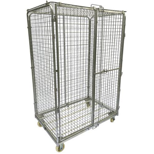 ROLL-CONTENEUR MAXI SÉCURITÉ - CAPACITÉ 600 KG - MANUTAN